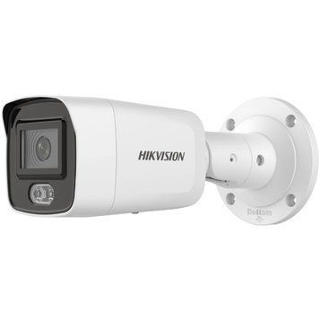 Камера видеонаблюдения Hikvision DS-2CD3047G2-LS(C) (4 Мп, 2.8 мм), PoE, с микрофоном, IP67, Белый 99-00011524 фото