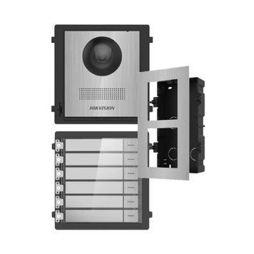 Модульний комплект IP домофонії Hikvision (Абоненти + Рамка) 99-00023981 фото