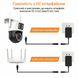 Подовжувач DC12V 10 метрів 5,5 мм x 2,1 мм Black CAM-01000 фото 2