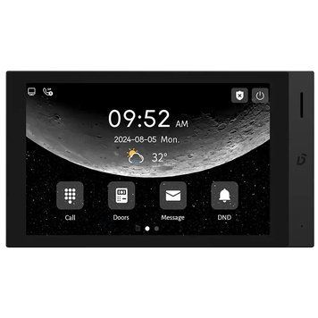 IP видеодомофон Dnake H616 Black (8", Android 10) 99-10026271 фото