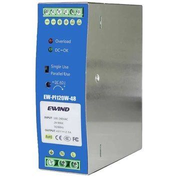 Блок живлення Ewind EW-PI120W-48 48В 120Вт на DIN-рейку 99-10025838 фото