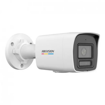 Камера відеоспостереження Hikvision DS-2CD1027G2H-LIUF (2 Мп, 2.8 мм), PoE, із мікрофоном, IP67, Білий 99-00017758 фото