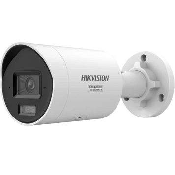 Камера відеоспостереження Hikvision DS-2CD2087G2H-LIU (8 Мп, 2.8 мм), PoE, із мікрофоном, IP67, Білий 99-00015564 фото