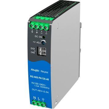 Джерело живлення Ruijie RG-NIS-PA120-48 120 Вт на DIN-рейку 99-00016929 фото