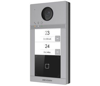 IP панель виклику Hikvision DS-KV8213-WME1 (Wi-Fi, 2 аб.) 99-00002074 фото