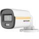 Камера видеонаблюдения Hikvision DS-2CE10DF3T-LFS (2 Мп, 2.8 мм), PoE, с микрофоном, IP67, Белый