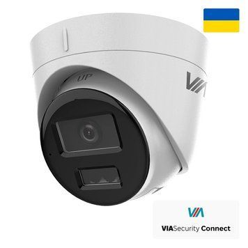 Камера відеоспостереження VIASecurity VIA-IPC-4TE-LIM (4 Мп, 2.8 мм), PoE, IP67, Білий 99-10026381 фото