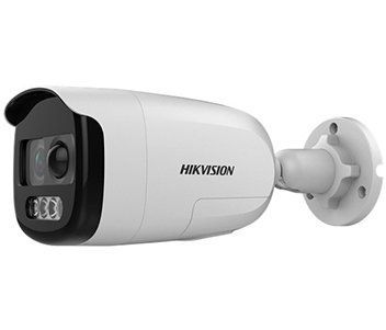 Камера відеоспостереження Hikvision DS-2CE12DFT-PIRXOF (2 Мп, 3.6 мм), PoE, із динаміком та мікрофоном, IP67, Білий 99-00001655 фото