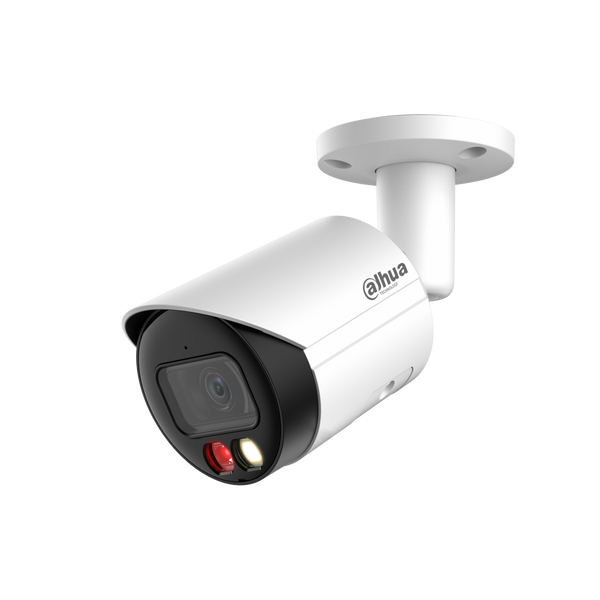 Камера відеоспостереження Dahua DH-IPC-HFW2449S-S-IL (4 Мп, 3.6 мм), PoE, із мікрофоном, IP67, Білий 99-00010272 фото